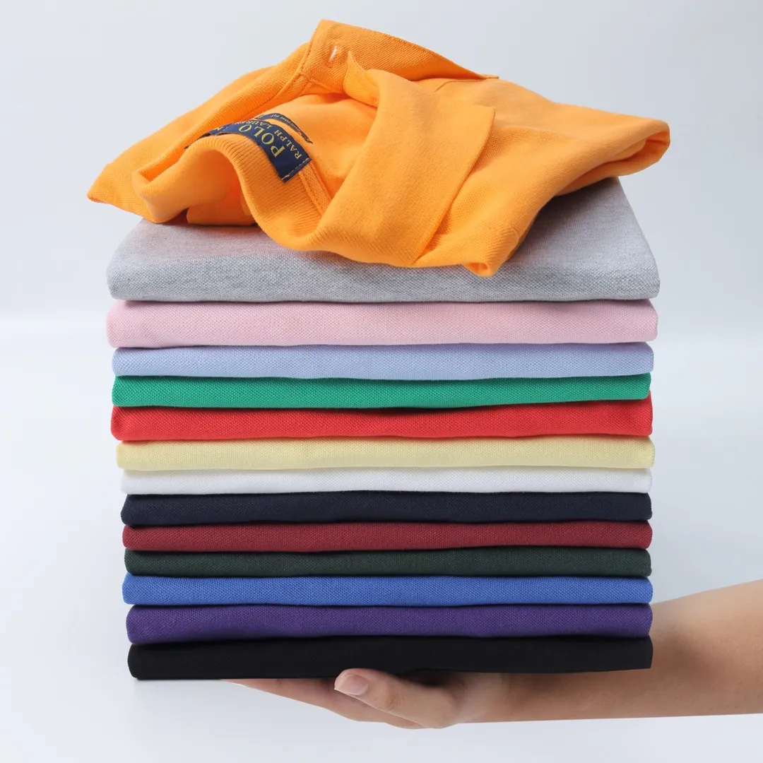 P190 Ralph Lauren polo pony logo long-sleeved polo shirt Item number: 9921 Color chart